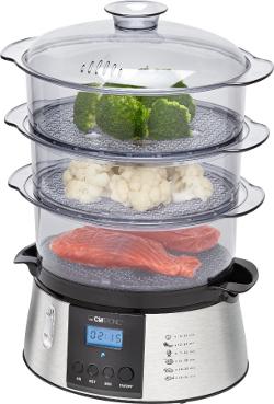 Clatronic DG 3547 Inox, parowar elektryczny kominowy