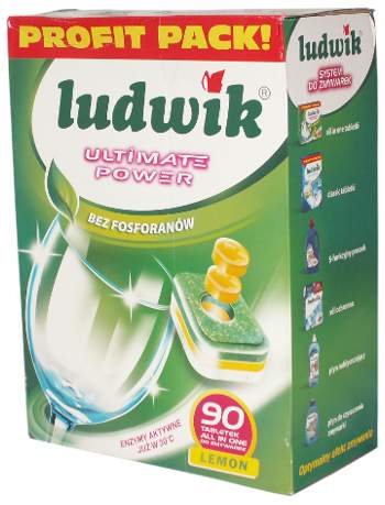 tabletki do zmywarki ludwik all in one lemon