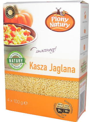 kasza jaglana, plony natury, nie poprawiamy natury