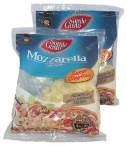 mozzarella tarta, ser tarty do pizzy