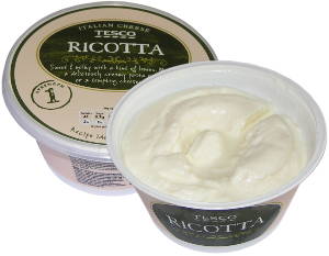 ricotta, ser ricotta z tesco