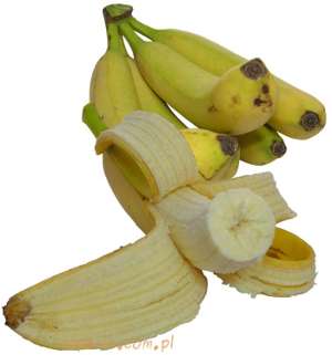 banan, banany, ��te owoce, owoce bananowca