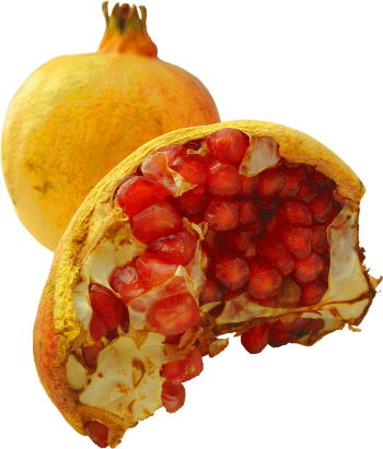 granat, owoc granatowca