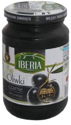 oliwki czarne drylowane w zalewie IBERIA