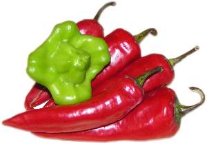 ostra papryka chili, czerwona papryka chili, zielona papryka chili